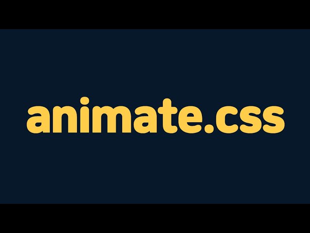 CSS 애니메이션은 이 라이브러리 하나로 종결! #css #animation