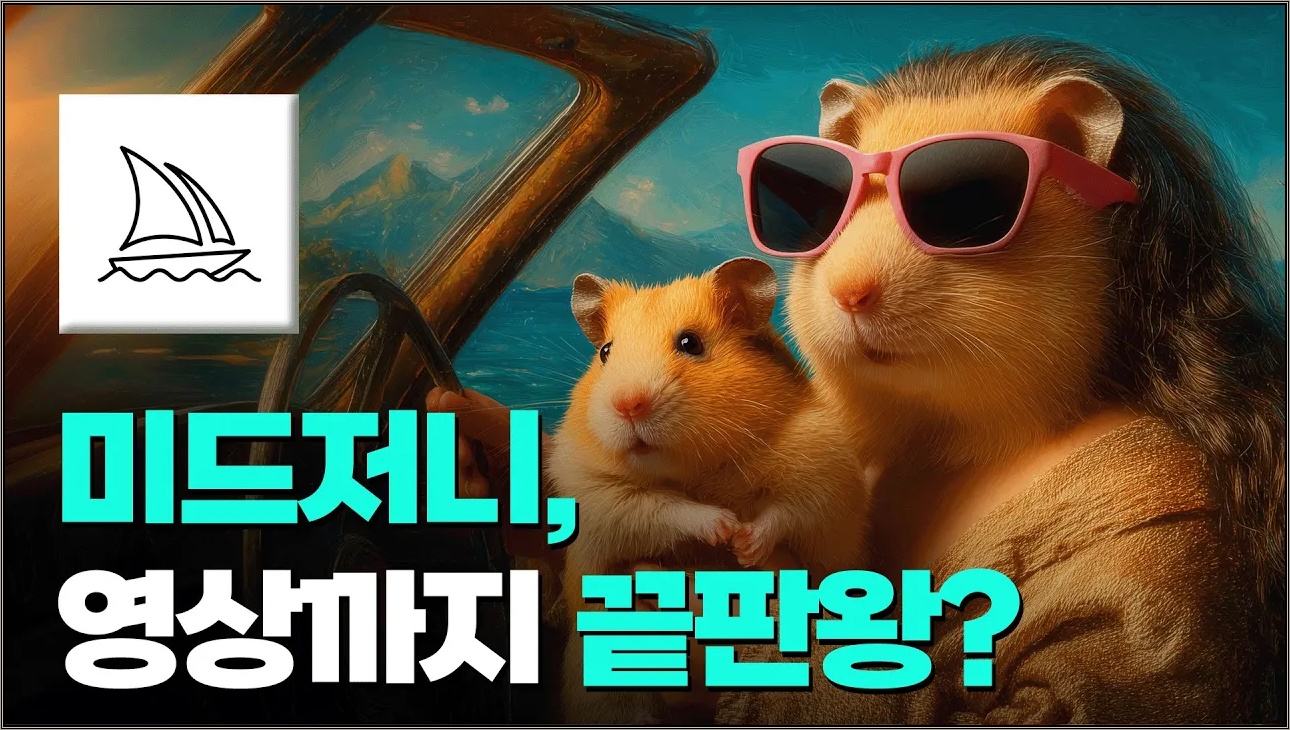 미드저니 영상 생성, 솔직히 무시했는데, 또.. 미쳤습니다.
