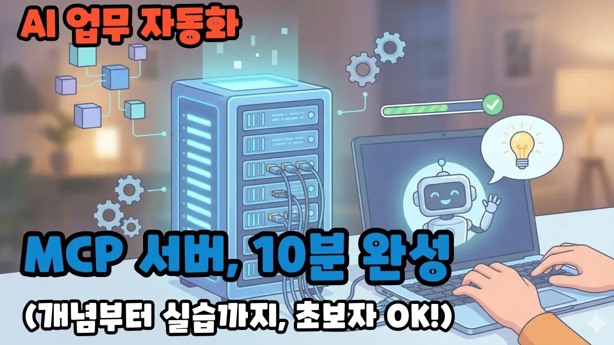 MCP 서버 10분 완성! 개념부터 Hello World까지 초보자도 따라하는 실전 가이드 🚀