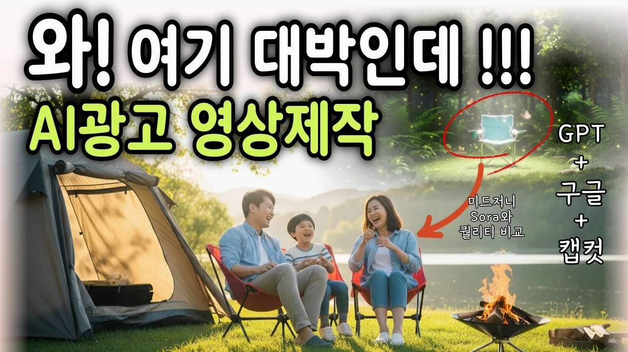30분만에 끝내는 AI 영상 광고 제작 전과정. 딱 하나만 기억하세요 ㅣAI 영상 광고 만들기? 기본이죠ㅣ챗GPTㅣ제미나이ㅣGoogle AIㅣ캡컷ㅣ미드저니