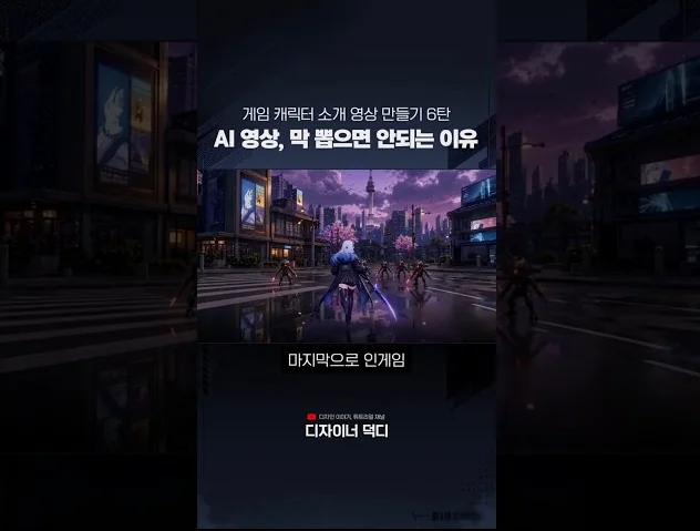 AI 영상, 후반 합성 지옥 탈출하려면 '이것' 쓰세요!