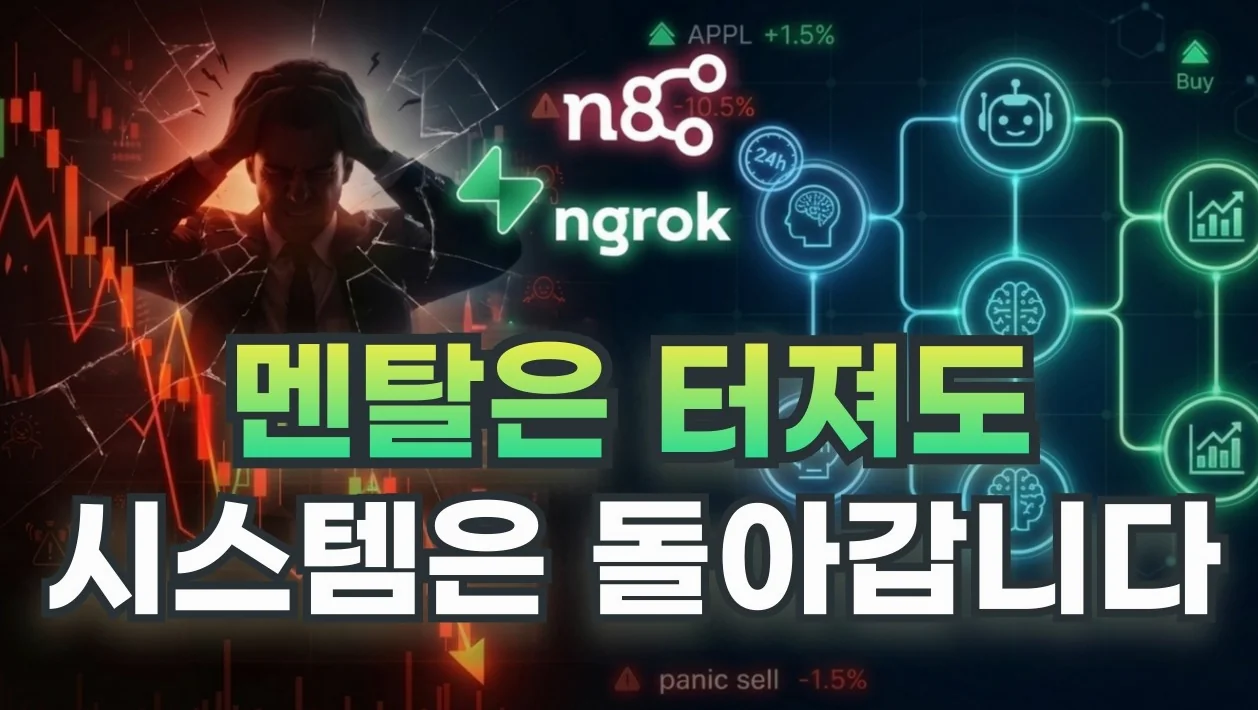 감정 대신 시스템으로 | AI 멀티 에이전트 주식 자동매매 구축 가이드 with. n8n