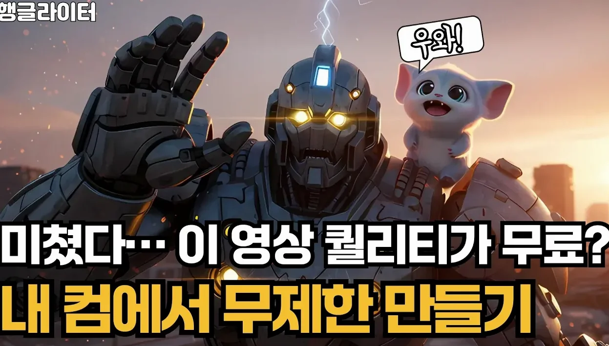핫한 오픈소스 AI 영상 모델, wan 2.2 무료로 내 컴퓨터에서 사용하는 법