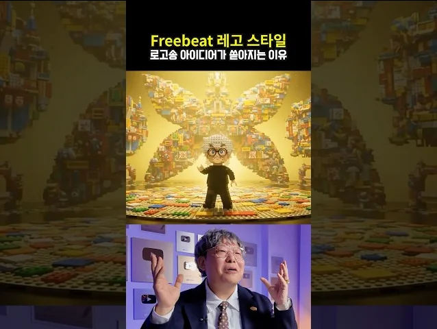 LEGO 스타일 인트로 AI 딸깍으로 한번에 만드는거 가능??