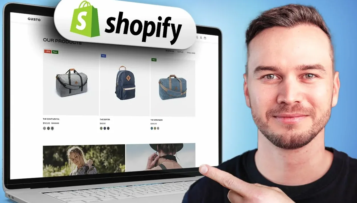 Shopify 웹사이트 만들기 2026 - 초보자를 위한 단계별 튜토리얼