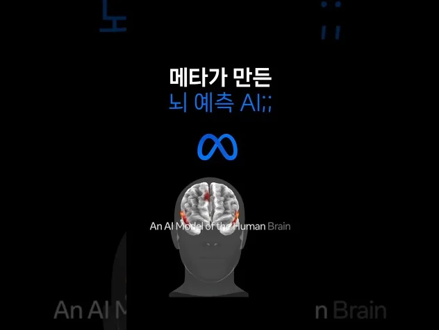 Meta의 뇌 예측 AI