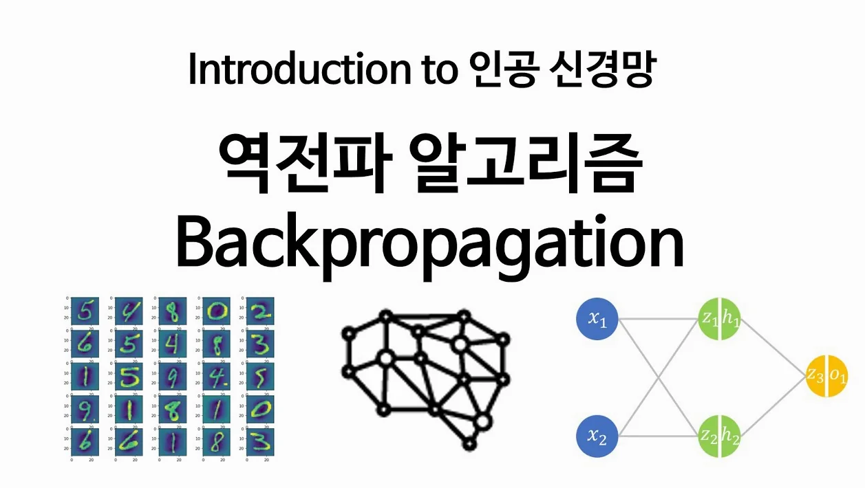 [Neural Network 9] 역전파 backpropagation 알고리즘 (수정본)