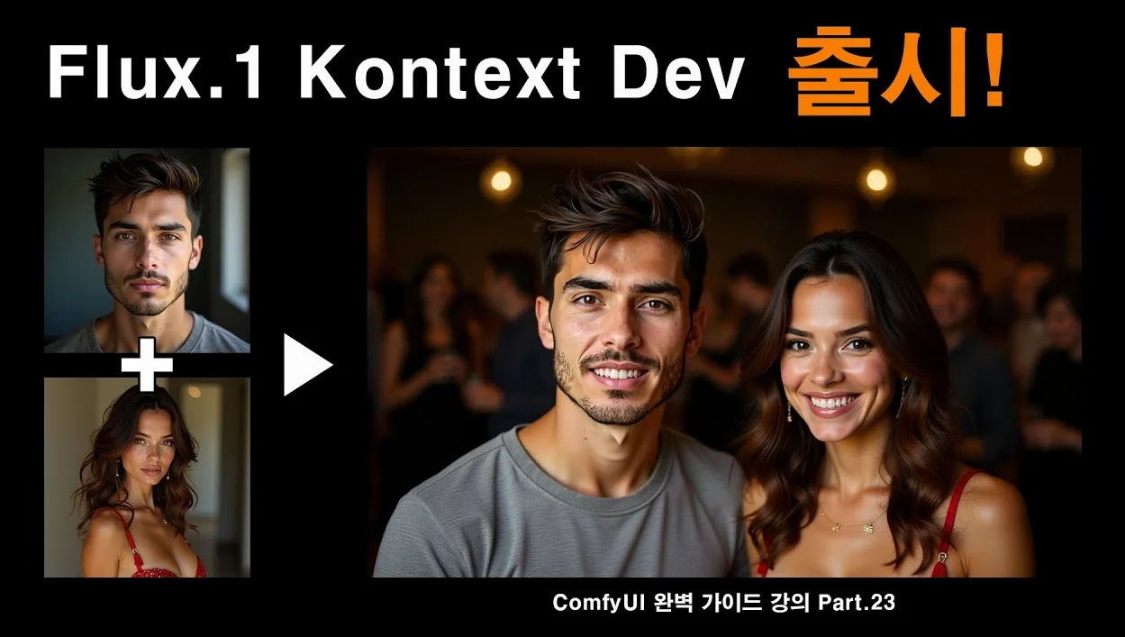 ComfyUI 완벽 가이드 강의 Part.23 Flux.1 Kontext Dev 모델 출시
