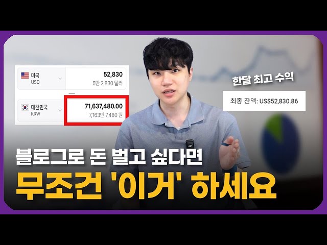 자면서도 월 100만 원 더 벌 수 있는 블로그로 돈 버는 방법 (네이버 블로그 아님)