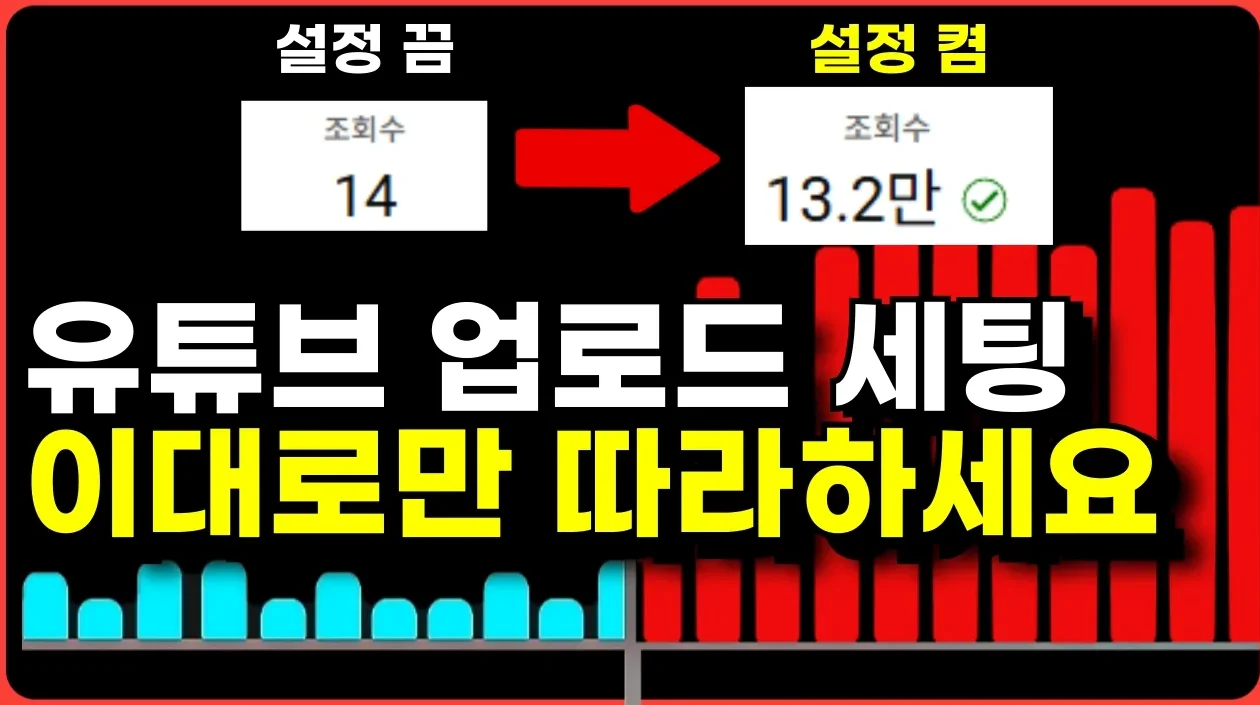 99% 유튜버가 이 쉬운 업로드 세팅 10가지를 안해서 조회수가 반토막 납니다