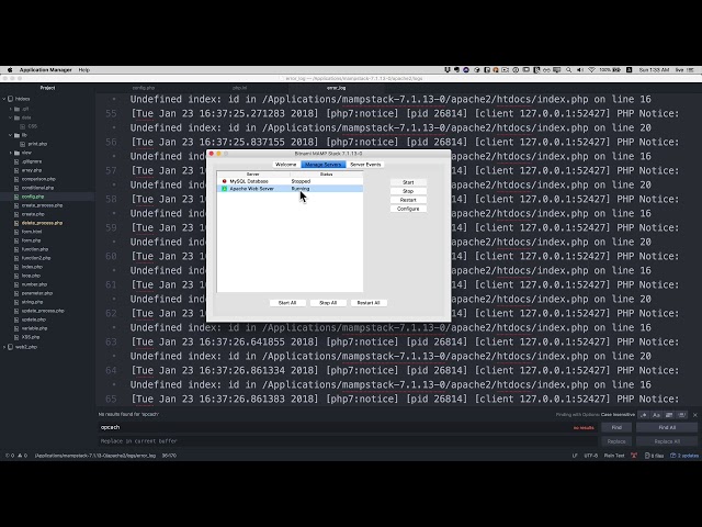 WEB2-PHP-3.2.2.PHP 환경 설정 변경 (맥)