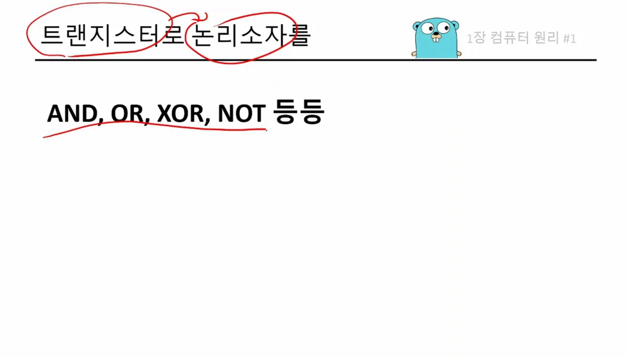 [Tucker의 Go 언어 프로그래밍]  1장 컴퓨터 원리 1/2 - 현장 스냅 2 - 컴퓨터원리
