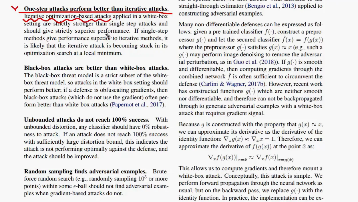 [꼼꼼한 논문 리뷰] Obfuscated Gradients Give a False Sense of Security [ICML 2018] (인공지능 보안) - 주요 포인트 1 - ObfuscatedGradients