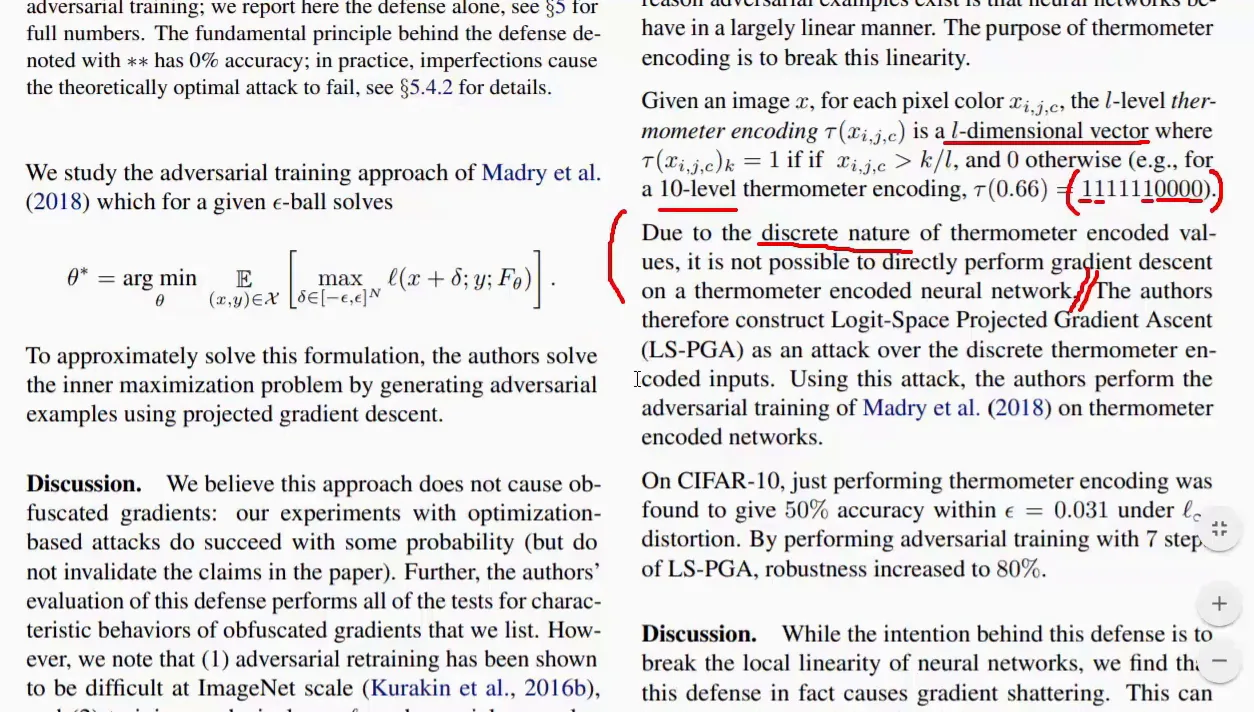[꼼꼼한 논문 리뷰] Obfuscated Gradients Give a False Sense of Security [ICML 2018] (인공지능 보안) - 본문 이미지 2 - ObfuscatedGradients