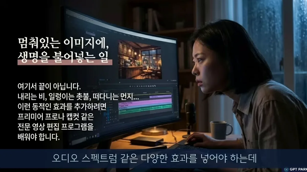 '이게 AI가 만든 거라고?' 감성 터지는 썸네일과 음악, 자동으로 뽑아내는 미친 방법 - 현장 스냅 1 - AI플레이리스트채널