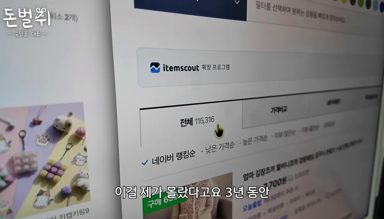 남들 쿠팡할 때 틈새시장 찾아 월 1억씩 땡기는 41살 - 핵심 장면 3 - 스마트스토어