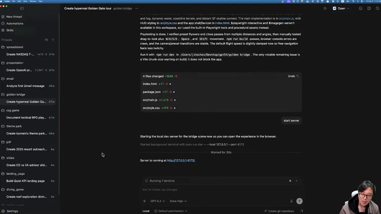 이상할 정도로 너무 좋아져버린 GPT 5.4 - 현장 스냅 1 - GPT5.4